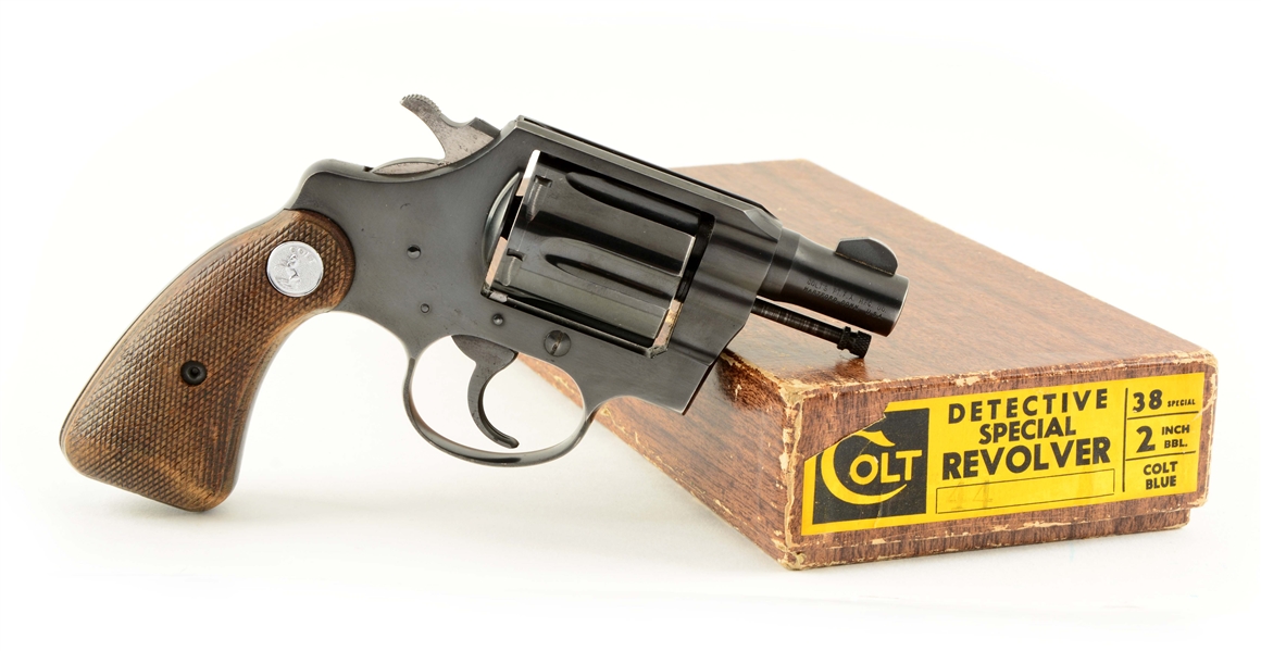 (C) BOXED COLT DETECTIVE SPECIAL DOUBLE ACTION REVOLVER.