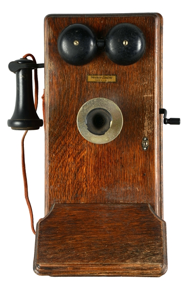 1913 WESTERN ELECTRIC 323W WALL TELEPHONE.