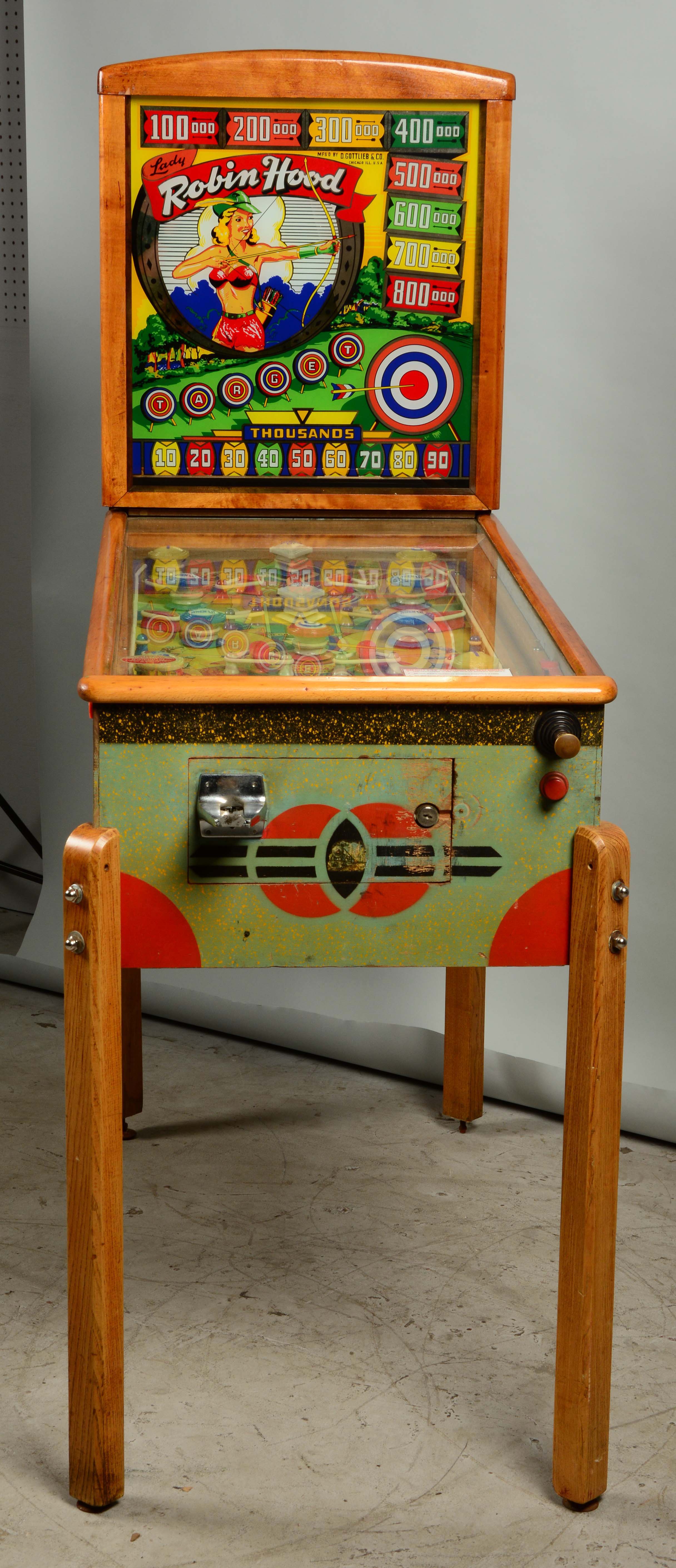 lady robin hood pinball machine