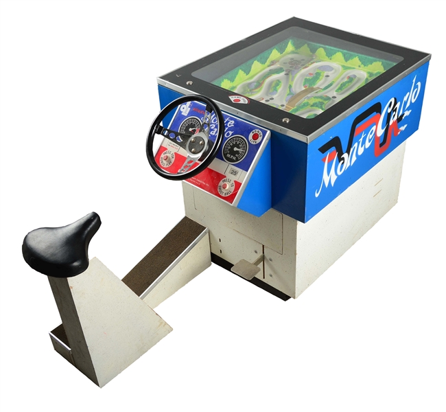 25¢ ALLIED LEISURE MONTE CARLO DRIVING SKILL GAME. 