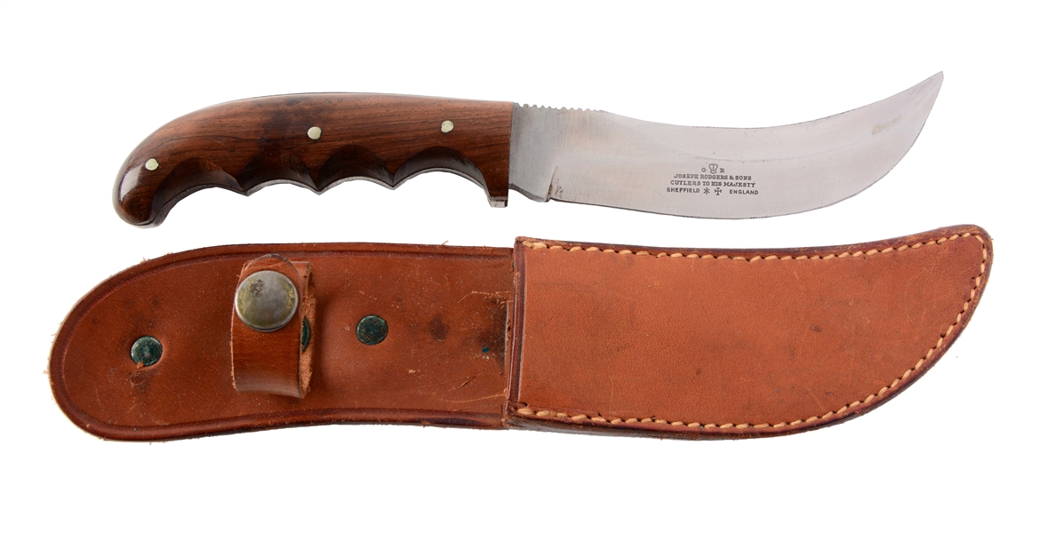 JOSEPH RODGERS & SONS FIXED BLADE KNIFE.