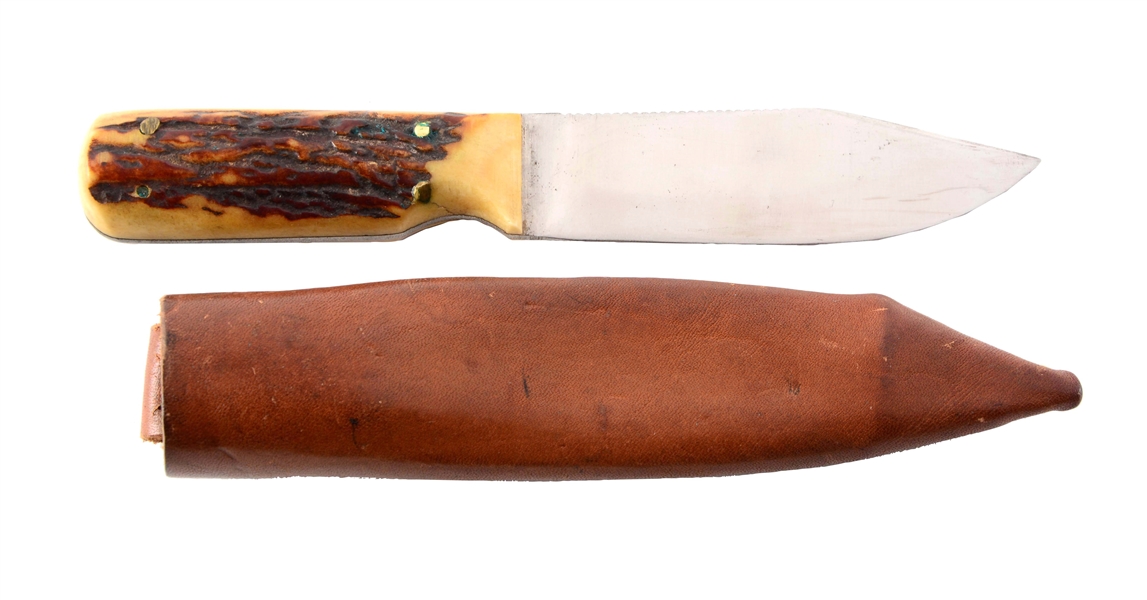 MARBLES "DALL DEWEESE" FIXED BLADE KNIFE.