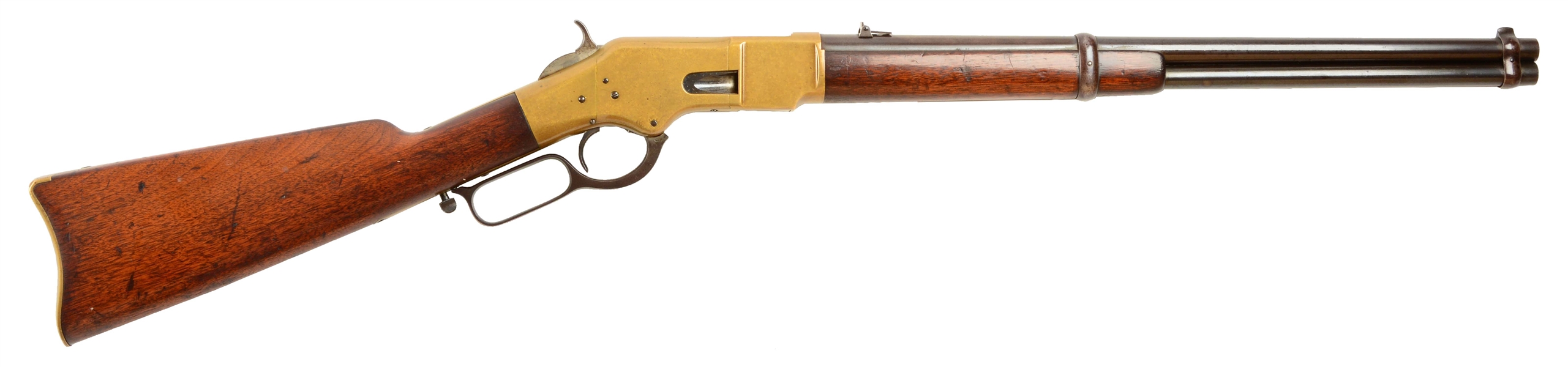 (A) EXTREMELY FINE WINCHESTER MODEL 1866 LEVER ACTION CARBINE.