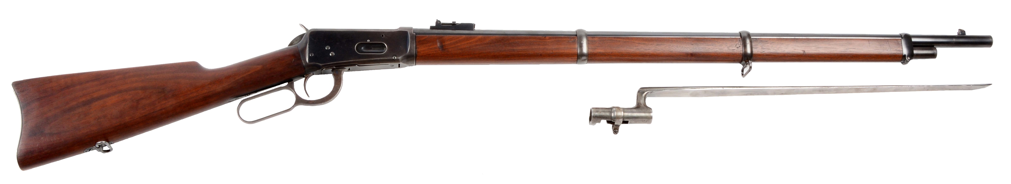 (C) WINCHESTER MODEL 1894 LEVER ACTION MUSKET - THE RAREST OF ALL WINCHESTER MUSKETS.