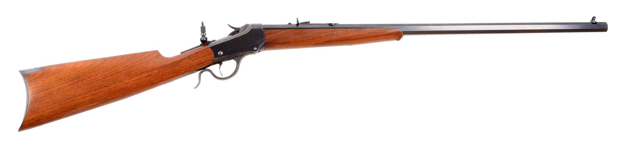 (C) HIGH CONDITION WINCHESTER MODEL 1885 LOW WALL SPORTING RIFLE.