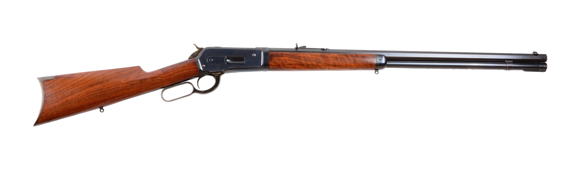 (A) NEAR NEW WINCHESTER MODEL 1886 TAKEDOWN LEVER ACTION RIFLE (.45-90).