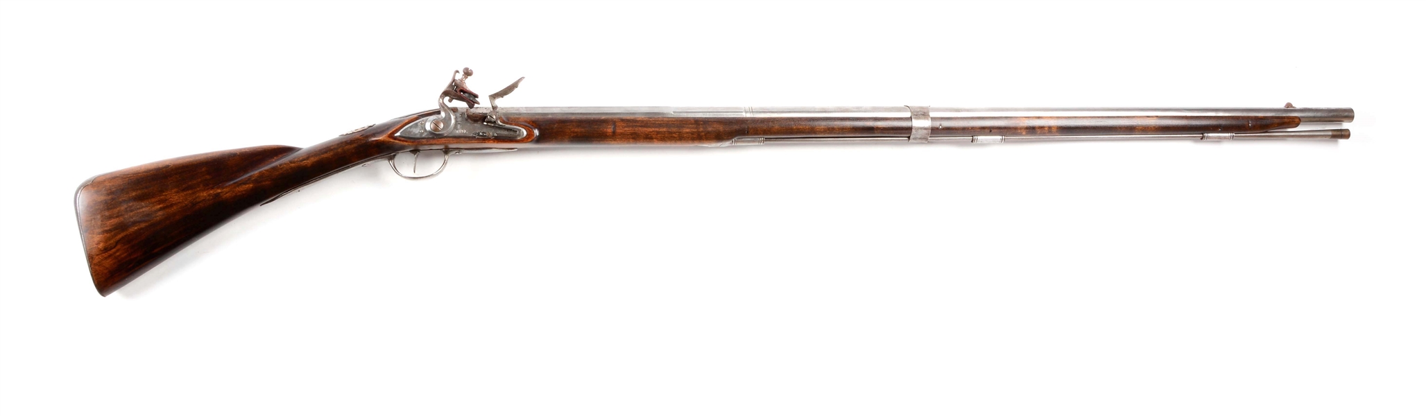 (A) CONTEMPORY FRENCH STYLE FLINTLOCK FUSIL DE CHASSE.
