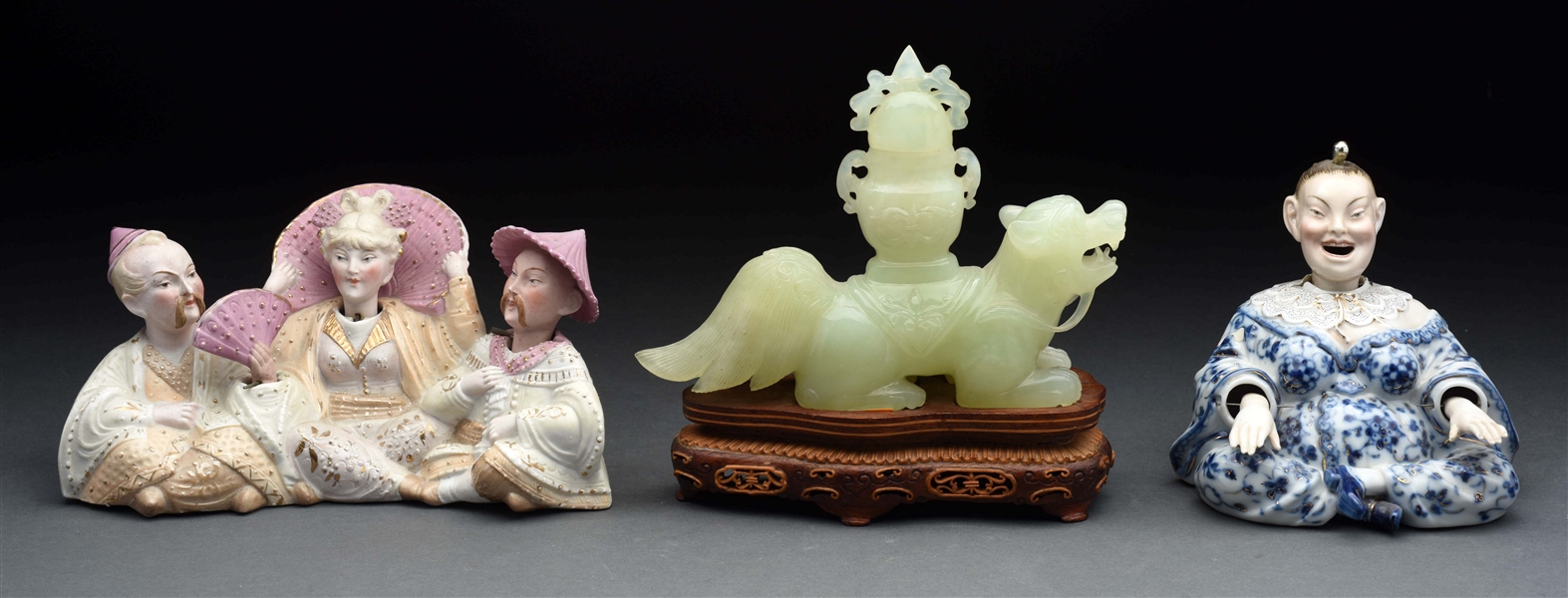 LOT OF 3: ORIENTAL PIECES.
