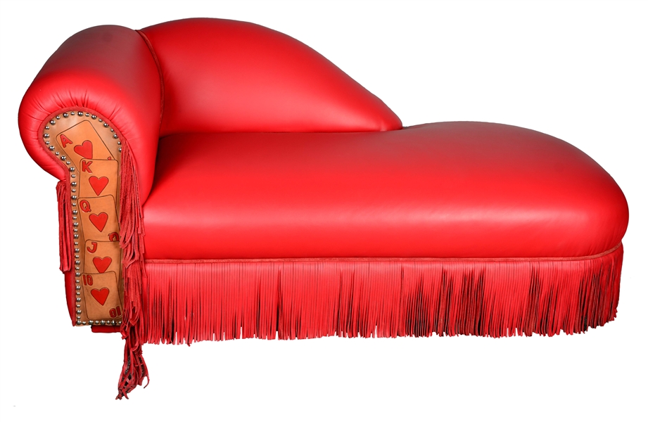 "LADY LUCK" CHAISE LOUNGE. 