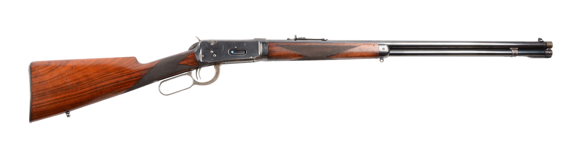 (A) HIGH CONDITION DELUXE WINCHESTER MODEL 1894 LEVER ACTION RIFLE (.25-35).
