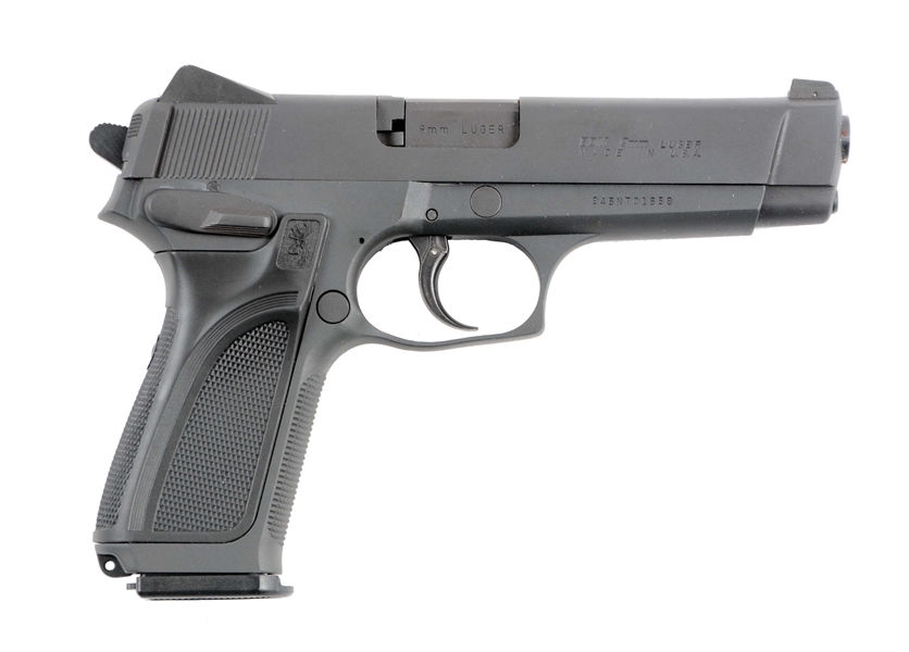 (M) BROWNING DOUBLE ACTION SEMI-AUTOMATIC  PISTOL.