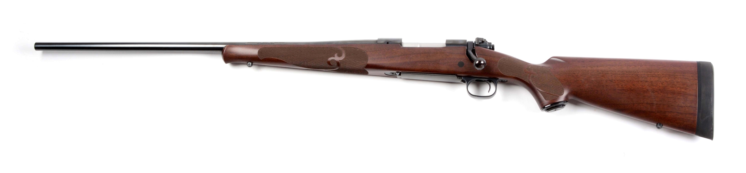 (M) POST-64 WINCHESTER MODEL 70 7MM BOLT ACTION RIFLE WITH BOX (LEFT HAND).