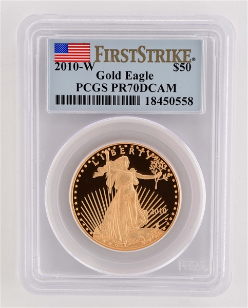 2010 W $50 GOLD EAGLE.