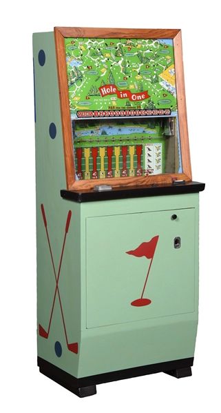 10¢ GAMES, INC. HOLE IN ONE GOLF ARCADE GAME. 