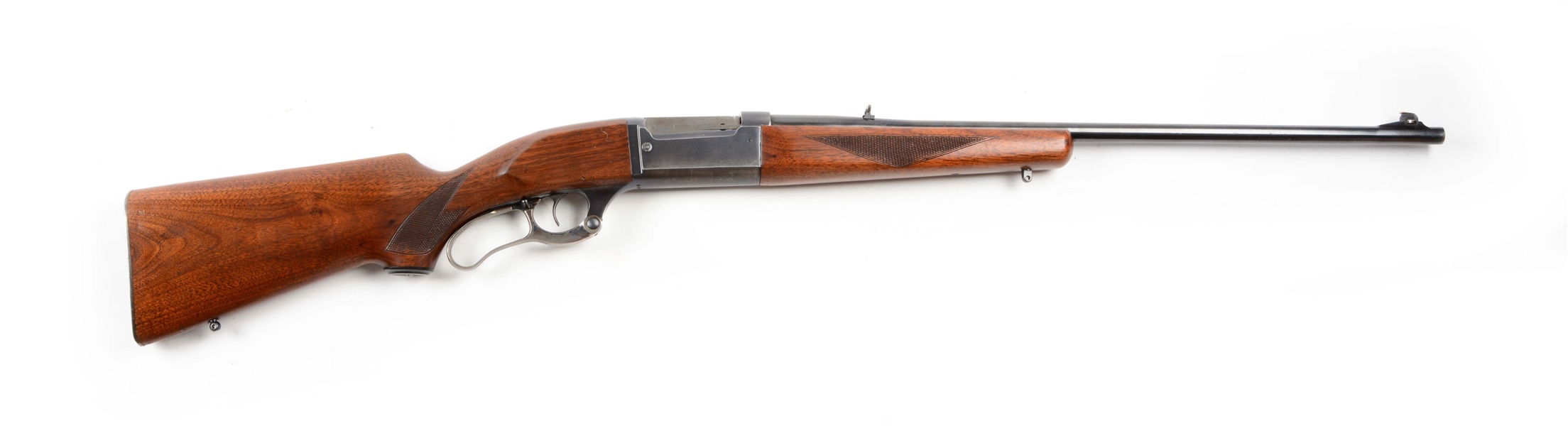 (C) SAVAGE MODEL 99R LEVER ACTION RIFLE.