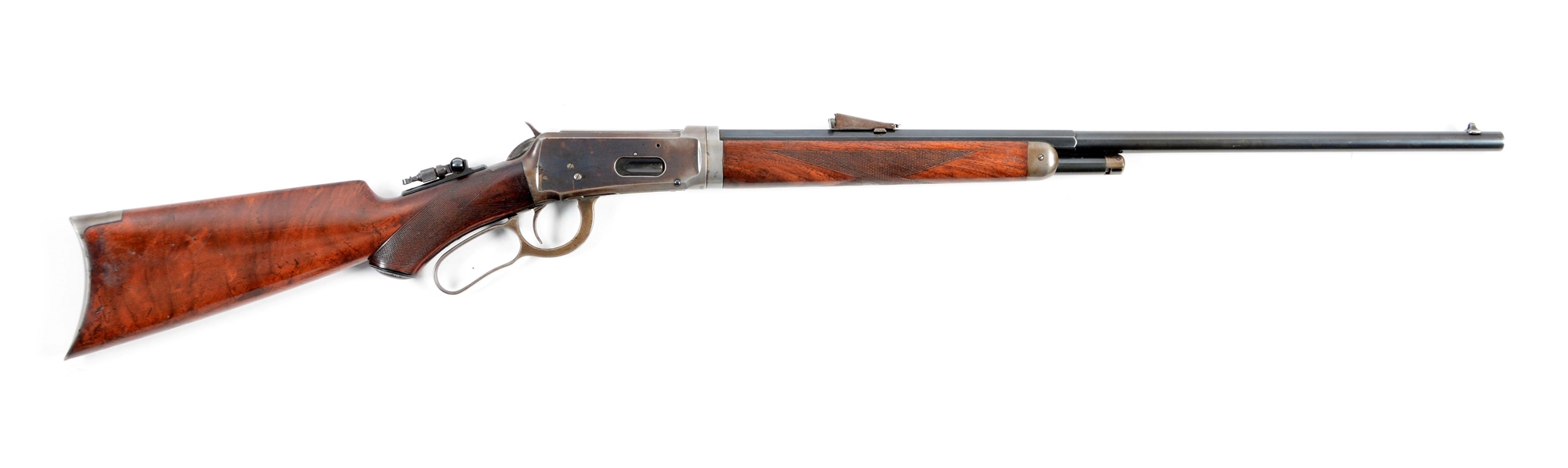 (C) HIGH CONDITION WINCHESTER MODEL 1894 DELUXE .32 WS LEVER ACTION RIFLE.