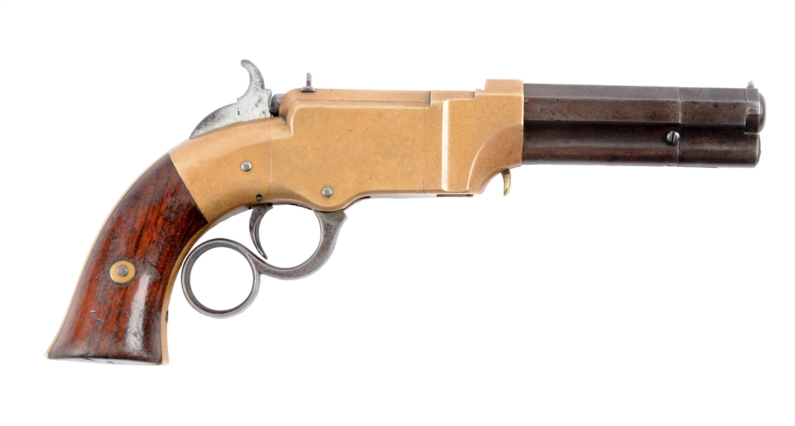 (A) NEW HAVEN ARMS VOLCANIC LEVER ACTION PISTOL.