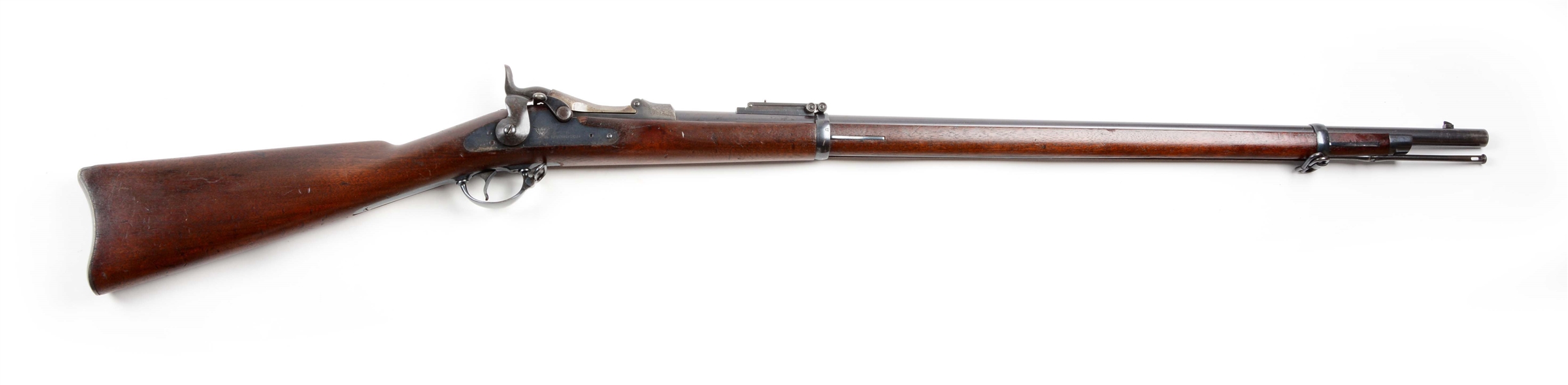 (A) HIGH CONDITION SPRINGFIELD MODEL 1884 TRAPDOOR RIFLE.
