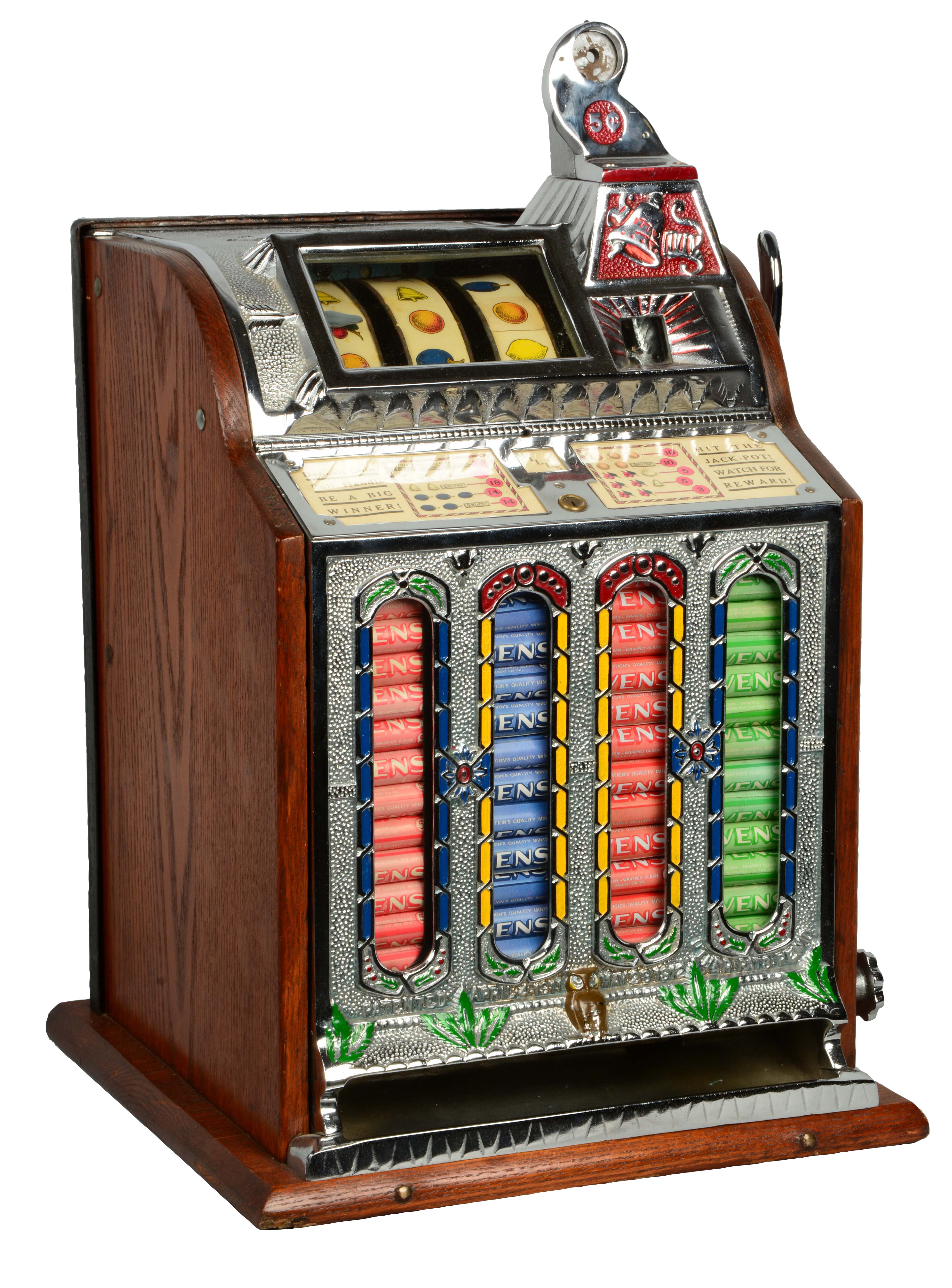 mills mystery front slot machine