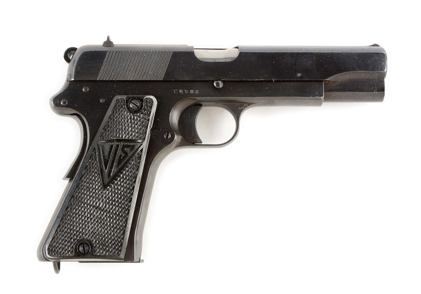 (C) NAZI MARKED POLISH RADOM VIS MODEL 35 SEMI-AUTOMATIC PISTOL.