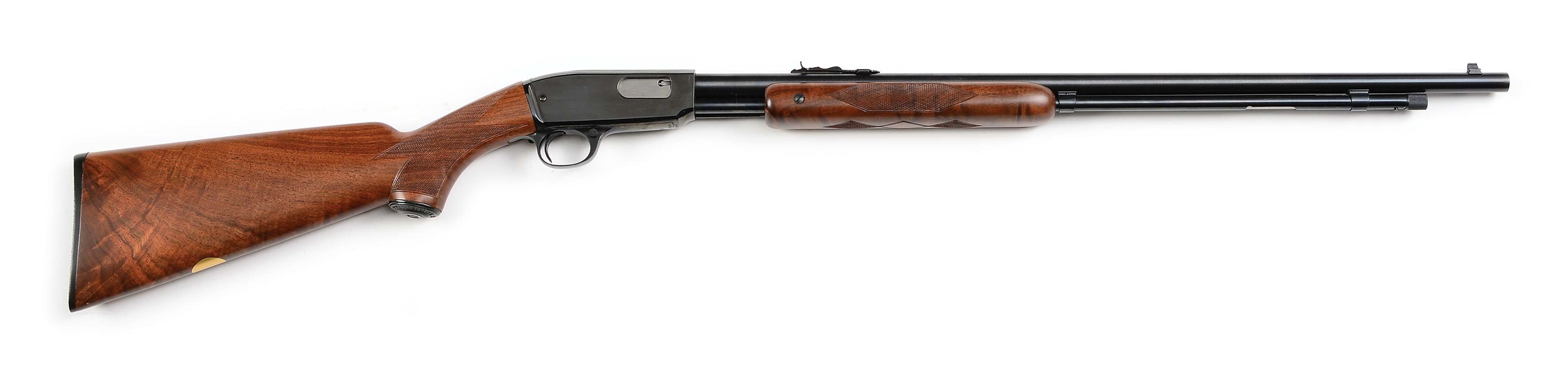 (C) DELUXE WINCHESTER MODEL 61 .22 MAGNUM SLIDE ACTION RIFLE (1962).