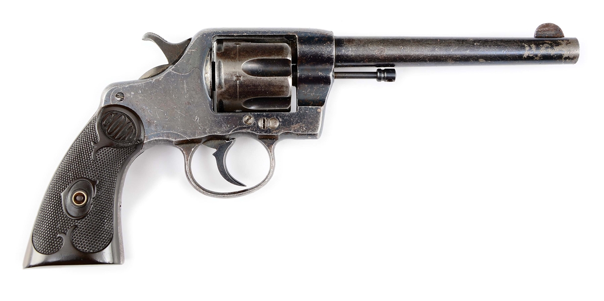 (A) NAVY MARKED COLT 1895 NEW ARMY & NAVY DOUBLE ACTION REVOLVER (1897).