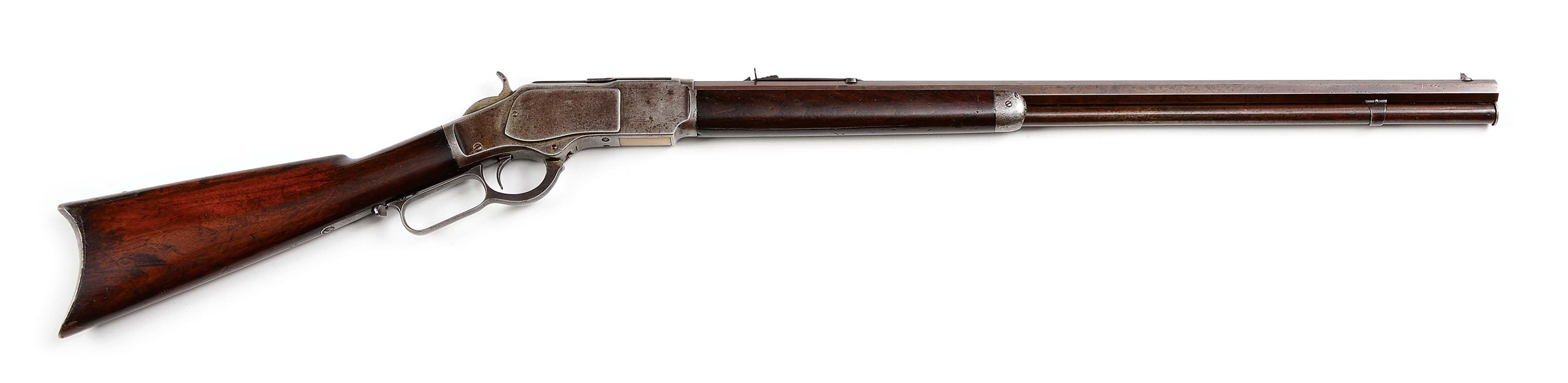 (A) SMALL BORE .22 LONG WINCHESTER MODEL 1873 LEVER ACTION RIFLE (1892).