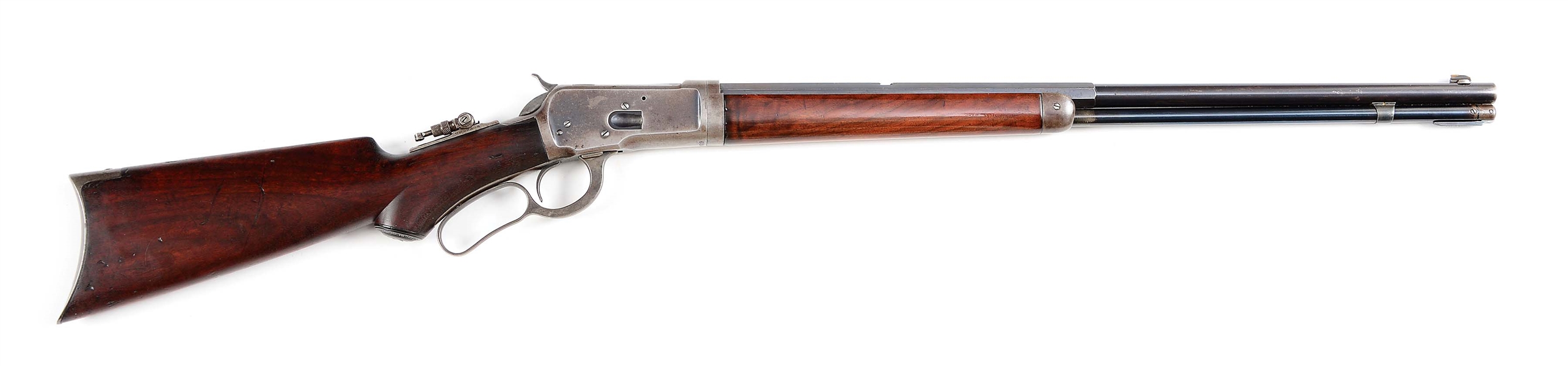 (C) WINCHESTER MODEL 1892 TAKEDOWN LEVER ACTION RIFLE (1911).