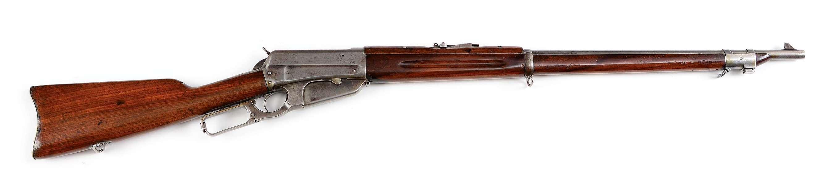 (C) WINCHESTER MODEL 1895 NATIONAL GUARD OF COLORADO MUSKET (1899).