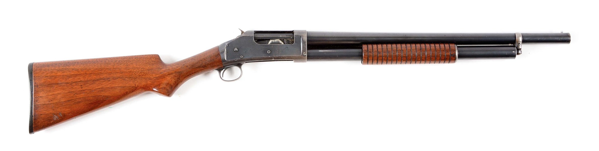 (C) VERY COOL WINCHESTER MODEL 1897 SHOTGUN - IDED MONTANA STATE PRISON (1911).