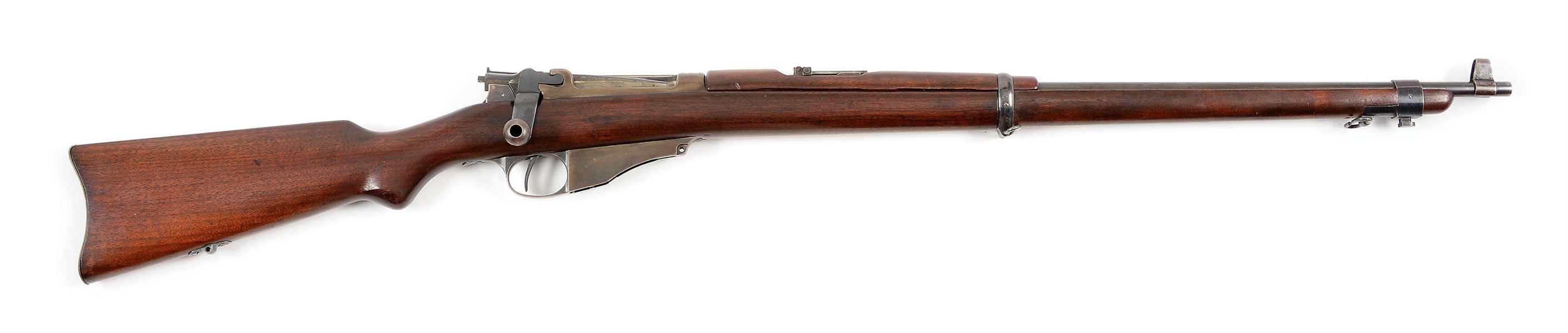 (A) U.S. NAVY MARKED WINCHESTER 1895 LEE STRAIGHT PULL BOLT ACTION RIFLE.