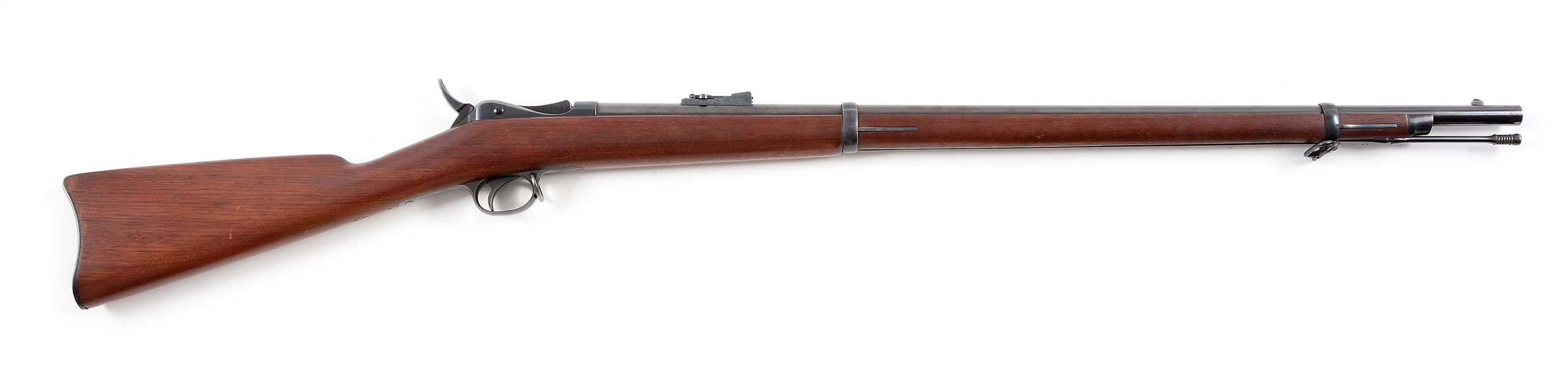 (A) EXTREMELY RARE U.S. SPRINGFIELD MODEL 1875 LEE VERTICAL ACTION RIFLE.