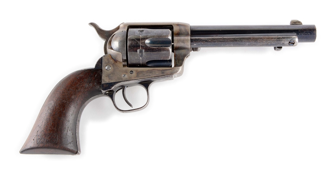 (A) EARLY COLT SINGLE ACTION ARMY REVOLVER.