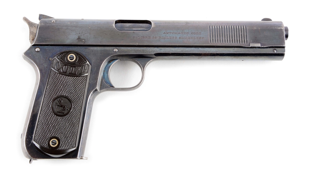 (C) SCARCE HIGH CONDITION COLT MODEL 1900 COMMERCIAL SPORTING SEMI-AUTOMATIC PISTOL.