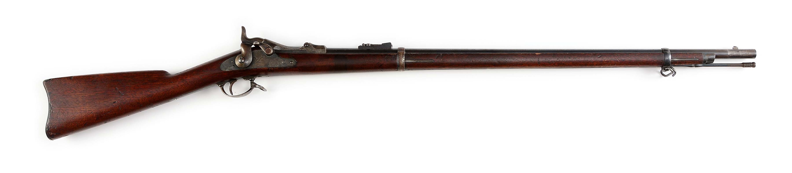 (A) U.S. SPRINGFIELD MODEL 1873 TRAPDOOR RIFLE.