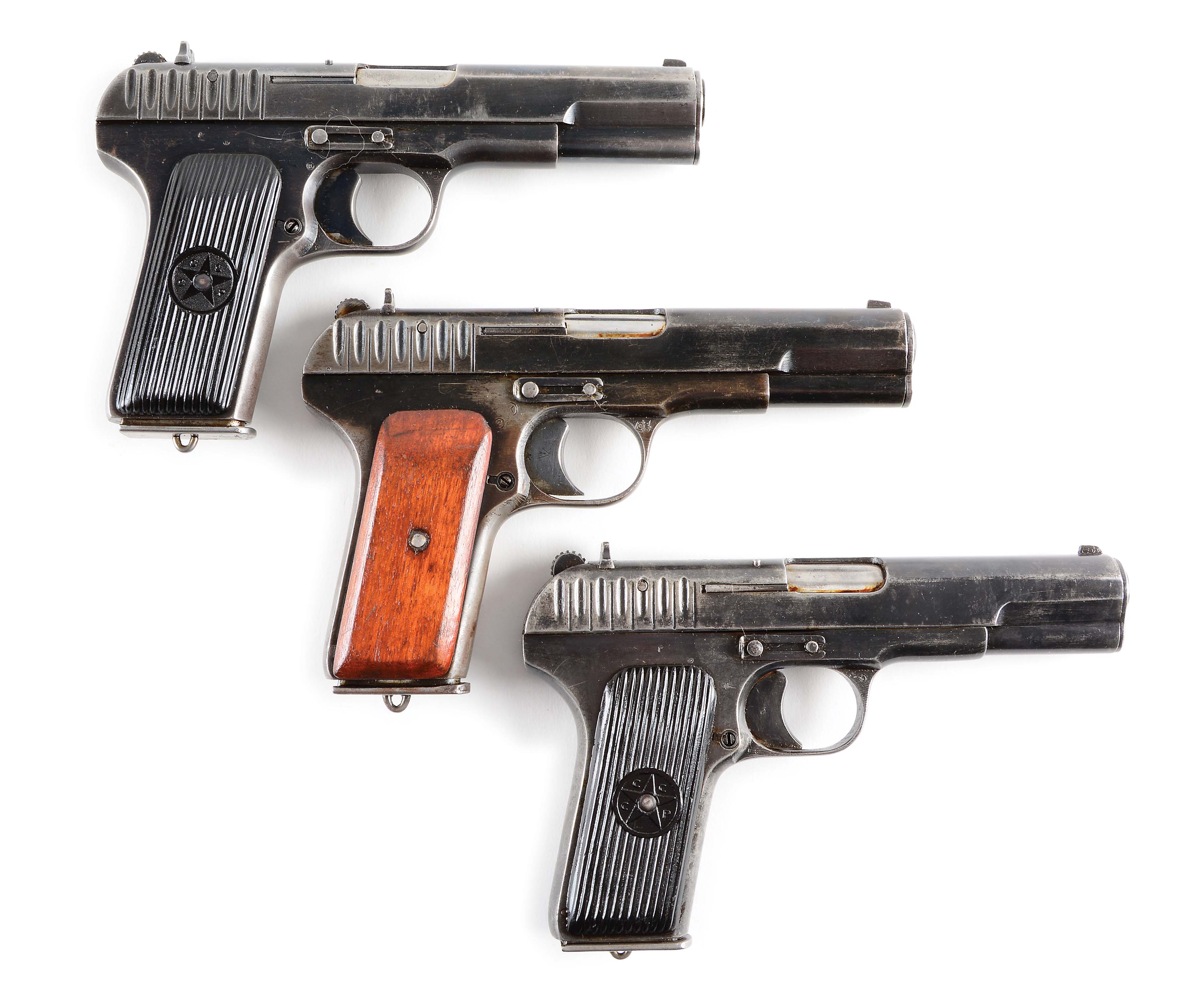 Gun Grips Soviet TT-33 black bakelite 1947年(L) 未使用品-