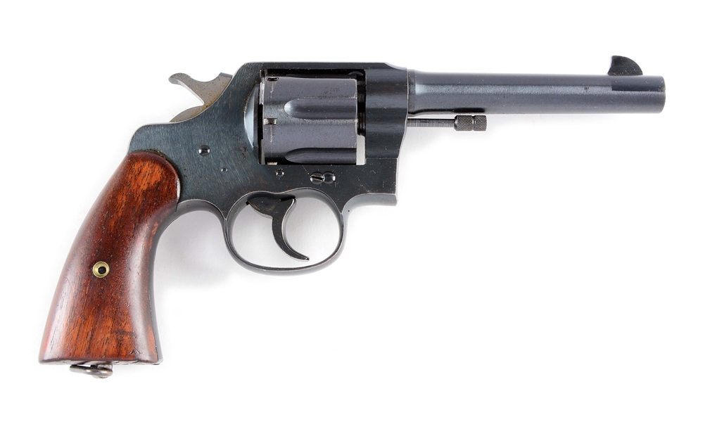 (C) HIGH CONDITION COLT MODEL 1917 U.S. ARMY DOUBLE ACTION REVOLVER.