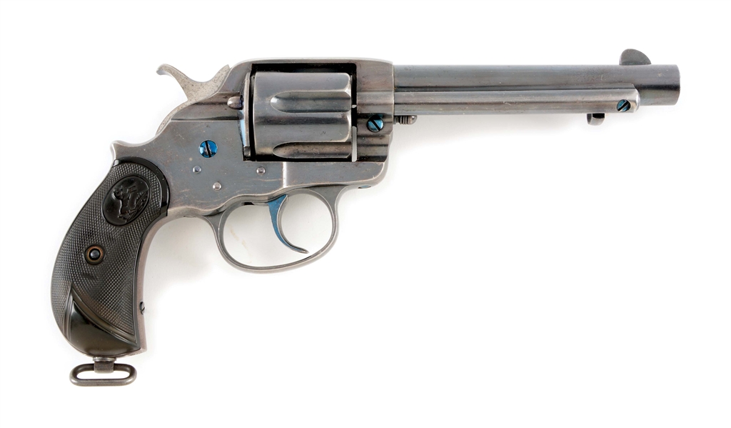 (A) COLT MODEL 1878 FRONTIER SIX SHOOTER DOUBLE ACTION REVOLVER (1898).