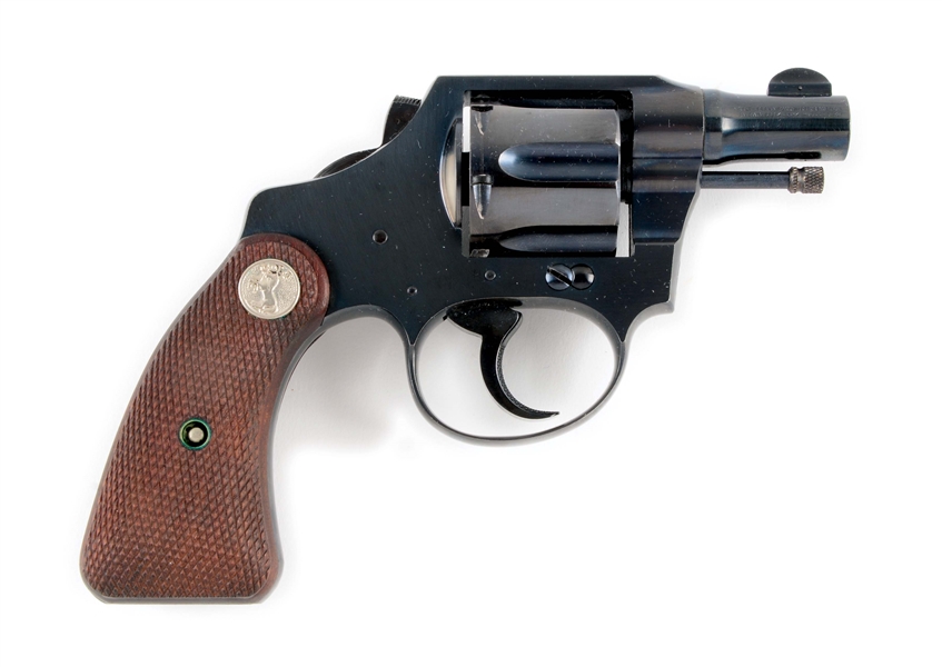 (C) PRE-WAR COLT BANKERS SPECIAL DOUBLE ACTION REVOLVER (1929).