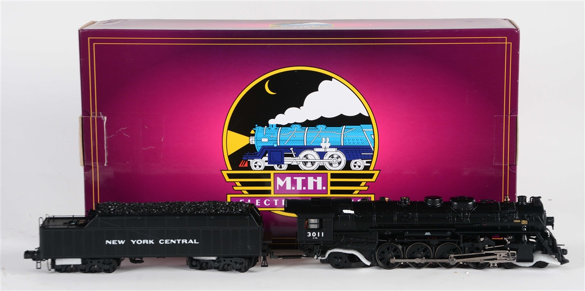 MTH MOHAWK STEAM ENGINES IN BOX.