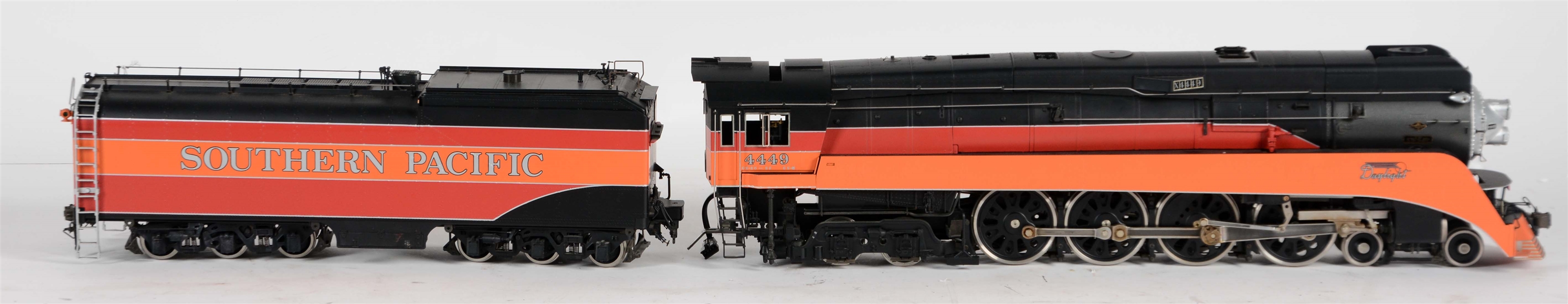 LOT OF 2: SOUTHEN PACIFIC DAYLIGHT ENGINE & TENDER.