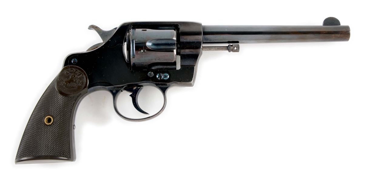 (C) COLT MODEL 1892 NEW ARMY & NAVY DOUBLE ACTION REVOLVER.