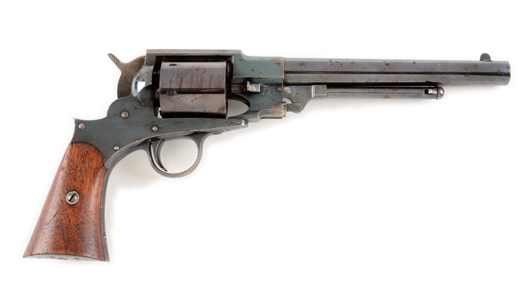 (A) HOARDS ARMORY FREEMAN ARMY MODEL REVOLVER (1863-64).
