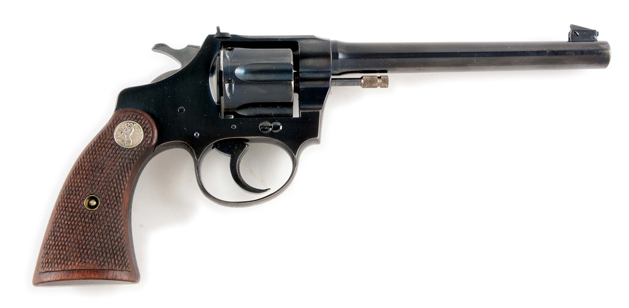 (C) COLT POLICE POSITIVE TARGET 2ND ISSUE DOUBLE ACTION REVOLVER (1929).