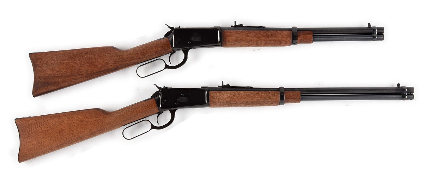 (C) LOT OF 2: ROSSI LEVER ACTION CARBINES .357/.44 MAG.