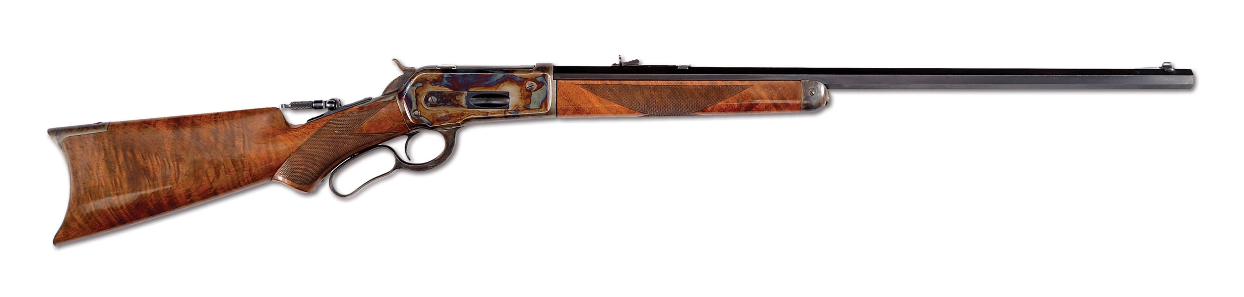 (A) EXCEPTIONAL WINCHESTER MODEL 1886 DELUXE IN A .40-82 CALIBER. 
