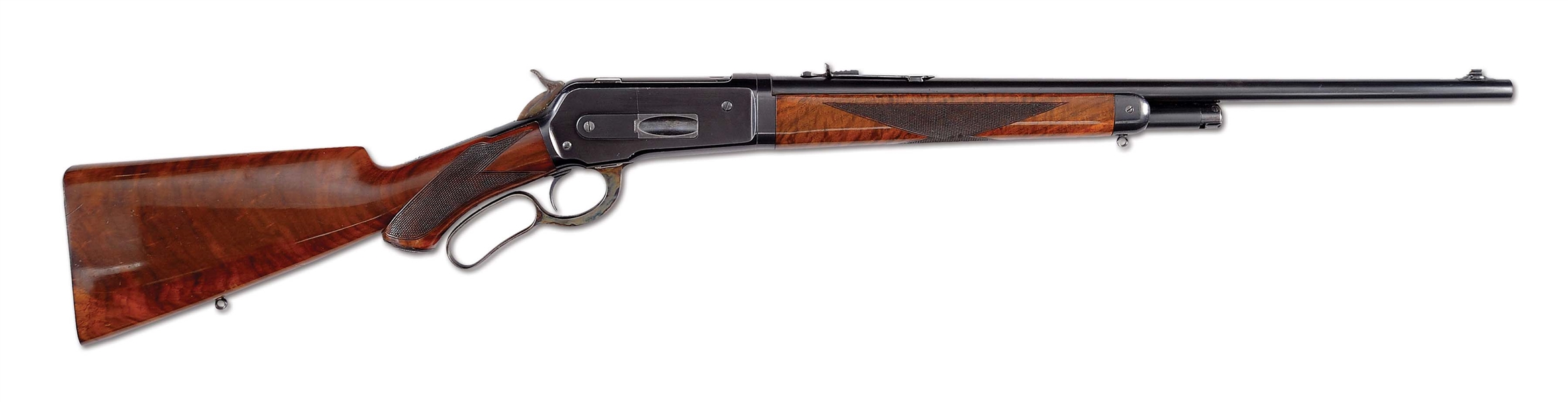 (C) PRIME WINCHESTER MODEL 1886 EXTRA LIGHTWEIGHT TAKEDOWN DELUXE RIFLE (1906). 