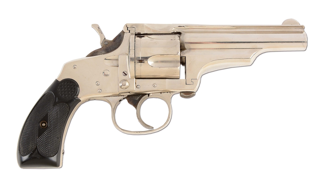 (A) MERWIN, HULBERT & CO. .38 CALIBER DOUBLE ACTION POCKET REVOLVER.