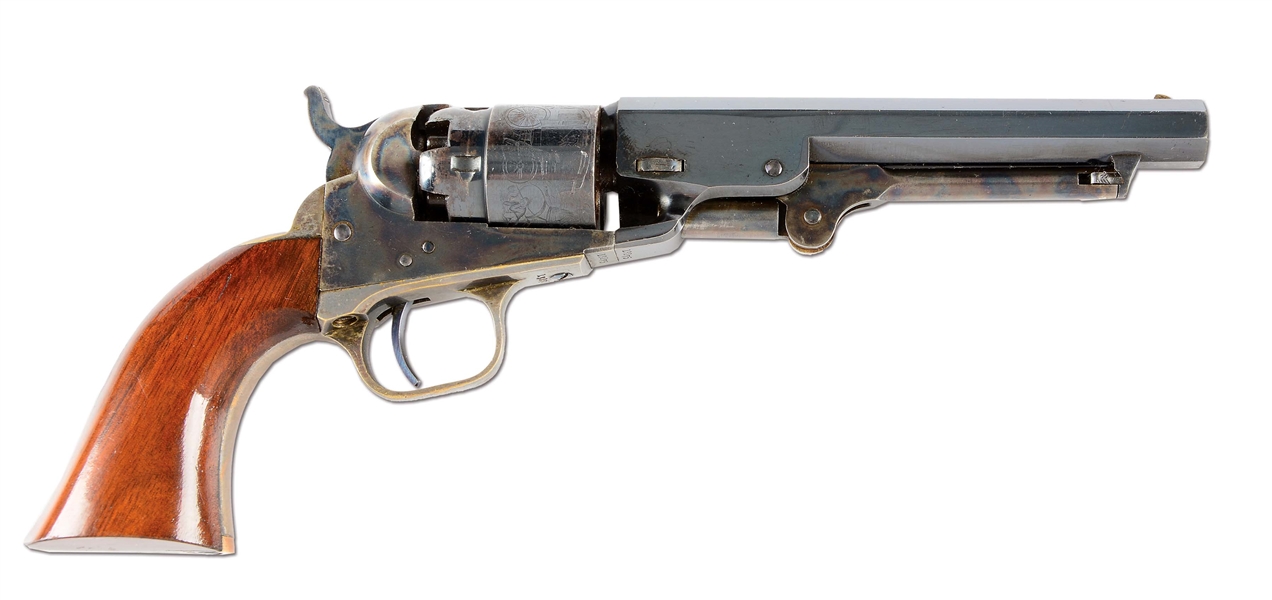 (A) HIGH CONDITION COLT 1865 POCKET NAVY PERCUSSION REVOLVER.