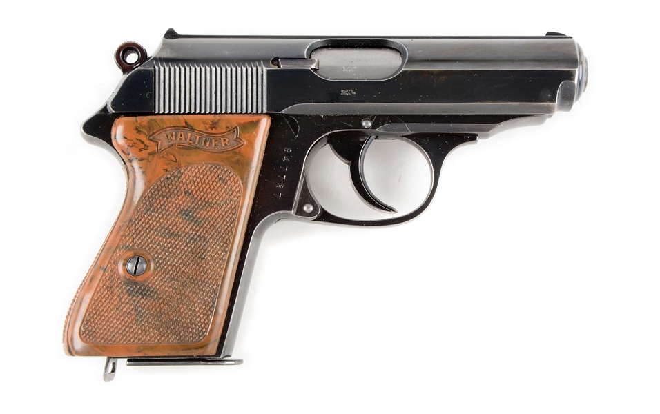 (C) HIGH CONDITION GERMAN WALTHER MODEL PPK SEMI-AUTOMATIC POCKET PISTOL.